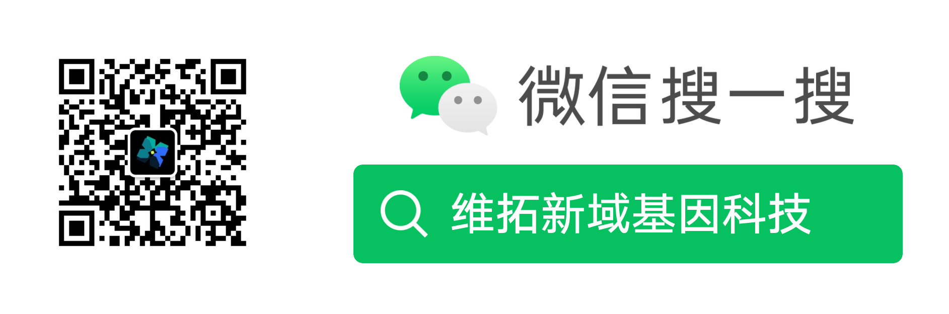 维拓新域基因科技公众号二维码